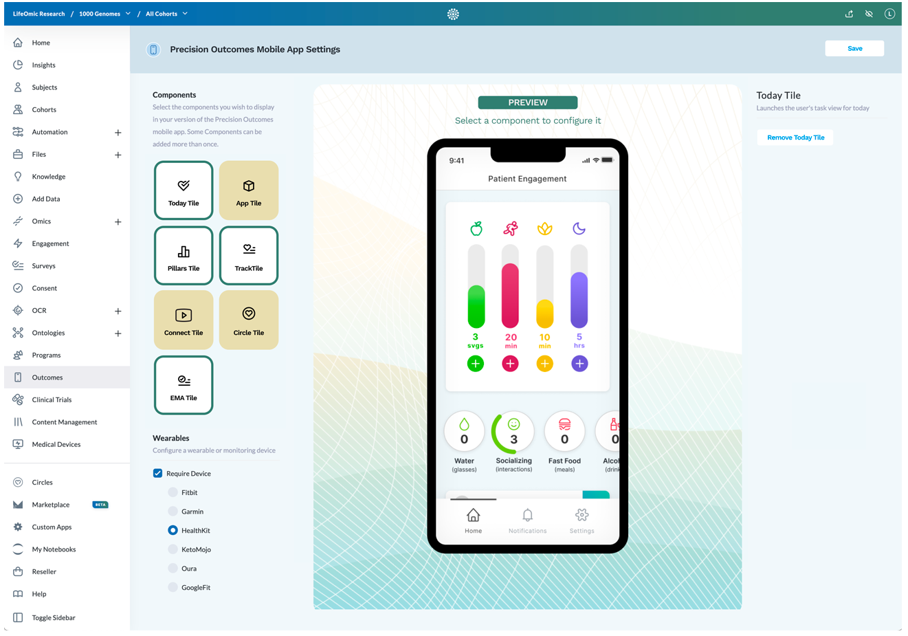 LifeOmic Launches Patient Engagement App to Automate Patient Pathways